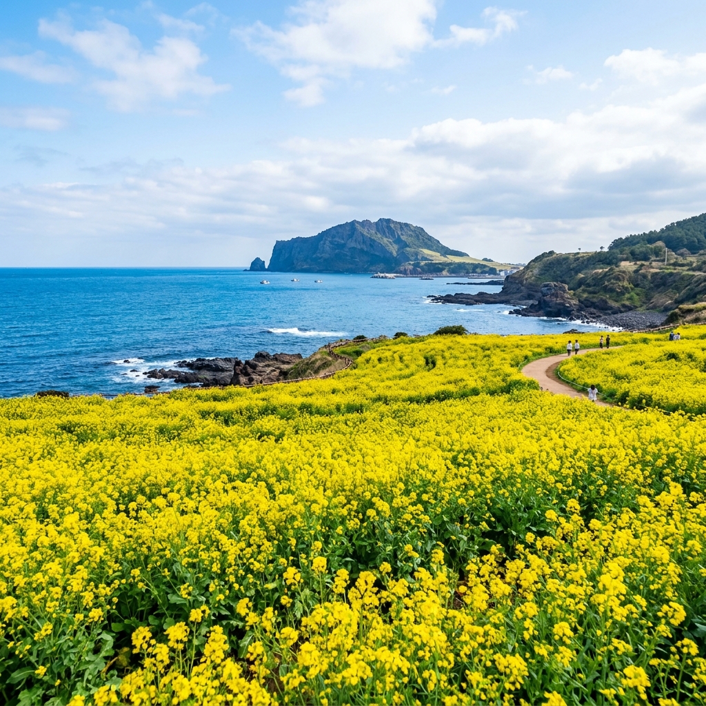 Spring in Jeju Island